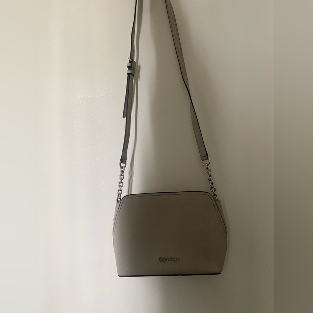 Calvin Klein Gray Crossbody Bag